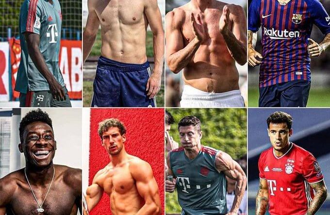 Bayern players are ripped