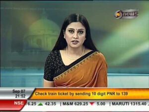 Nalini Sharma DD News Reader